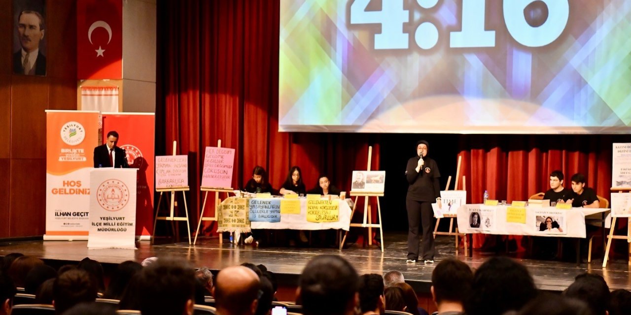 Yeşilyurt’ta 4. Geleneksel Liseler Arası Münazara Yarışması tamamlandı