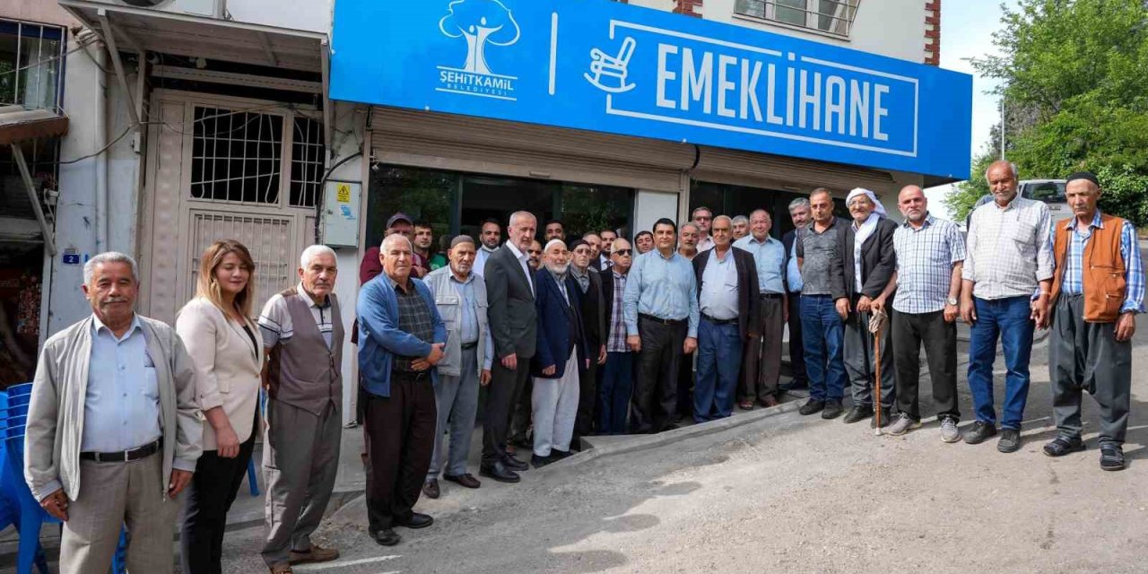 Şehitkamil'de emekliler için yeni bir mekan