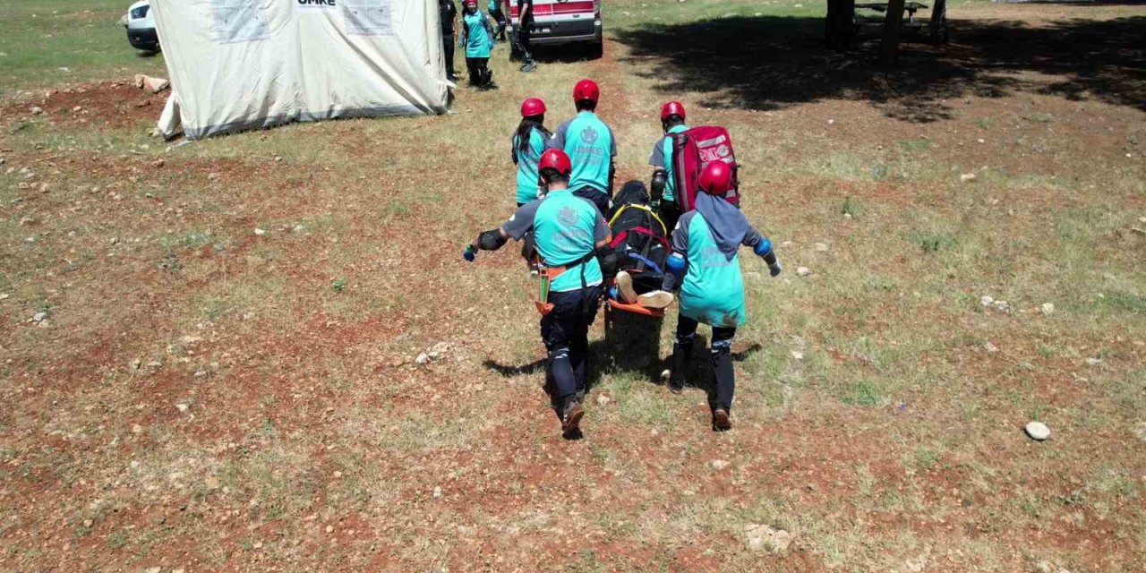 Adıyaman’da UMKE tatbikatı gerçeği aratmadı