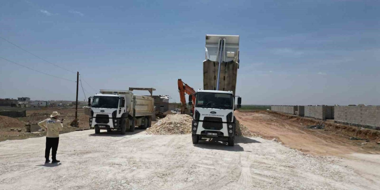 Şanlıurfa Büyükşehir Belediyesi’nden Tatlıca Mahallesi’ne yeni yol çalışması