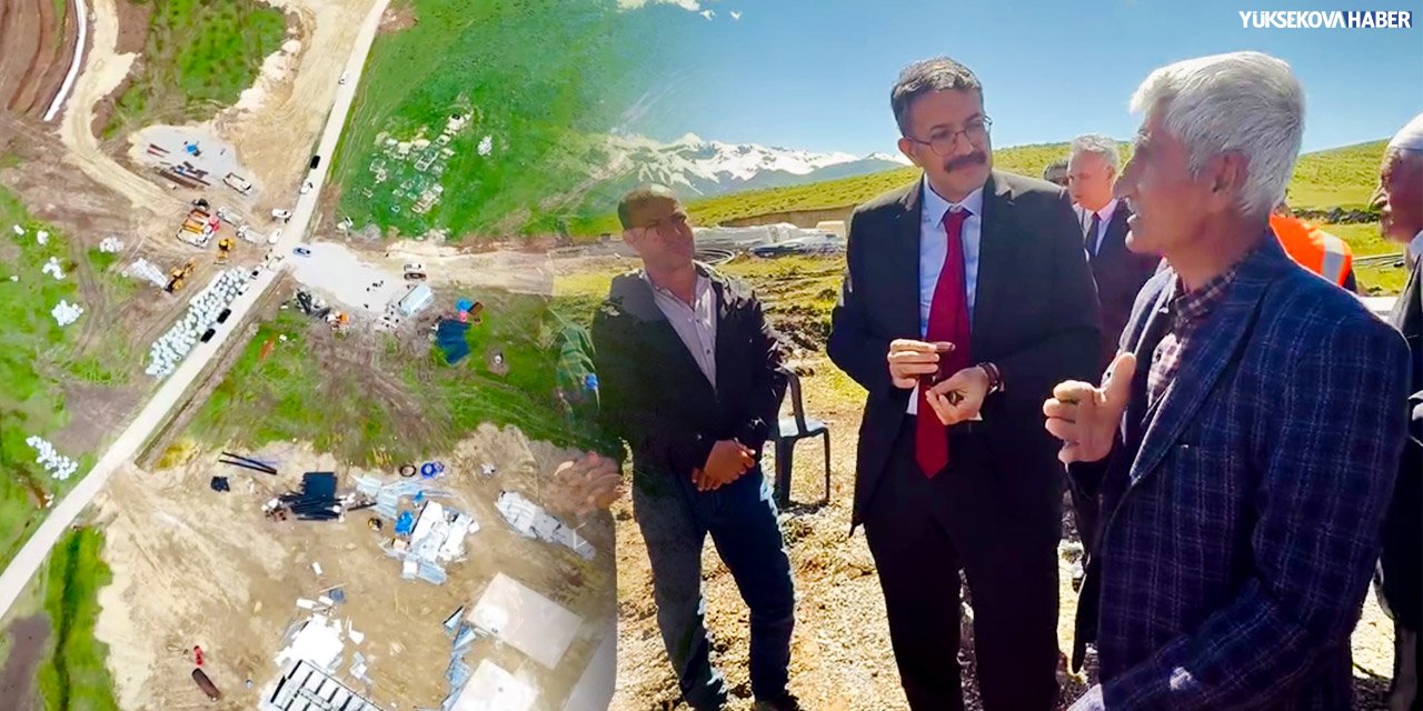 Vali çelik’ten Yüksekova OSB alanında inceleme