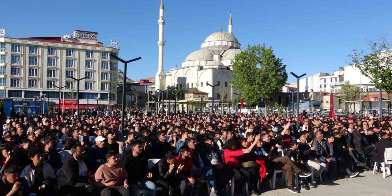 Vanspor taraftarının galibiyet coşkusu
