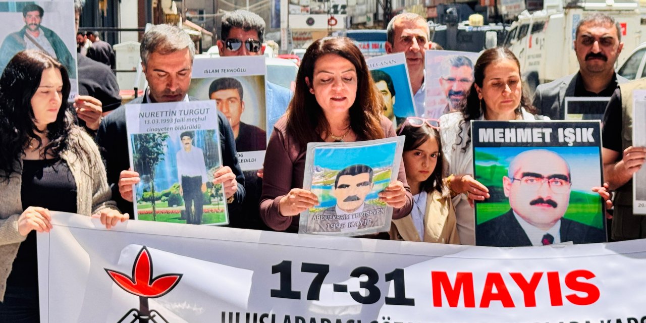 Çapraz, Kayıplar Haftası’nda konuştu: “Kaybedilen tüm kişilerin akıbeti açıklansın”