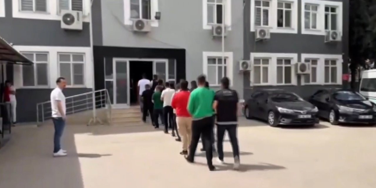 Şanlıurfa'da tefecilik operasyonunda 8 şüpheli tutuklandı