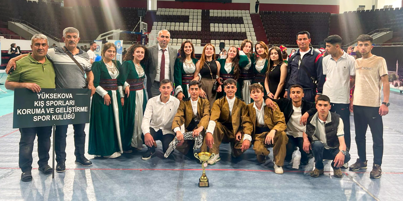 Yüksekova ekibi Elazığ’da bölge birincisi oldu, hedef türkiye şampiyonluğu