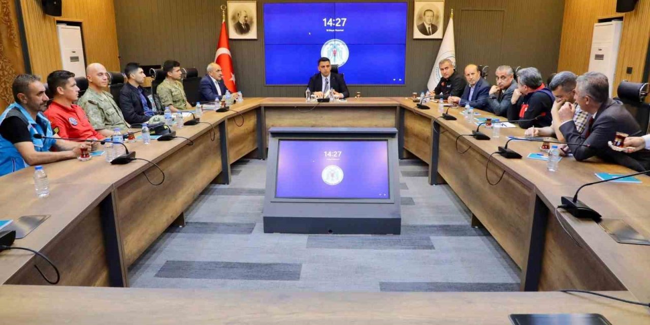 Erzincan’da Afetlere Müdahale Koordinasyon Toplantısı gerçekleştirildi