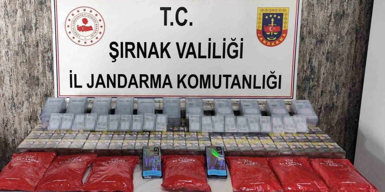 Şırnak’ta 3 milyon değerinde kaçak ürünler yakalandı
