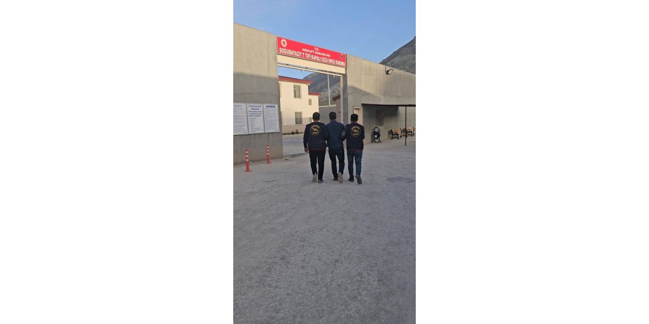 Doğubayazıt’ta 14 yıl 7 ay hapis cezası bulunan hükümlü yakalandı