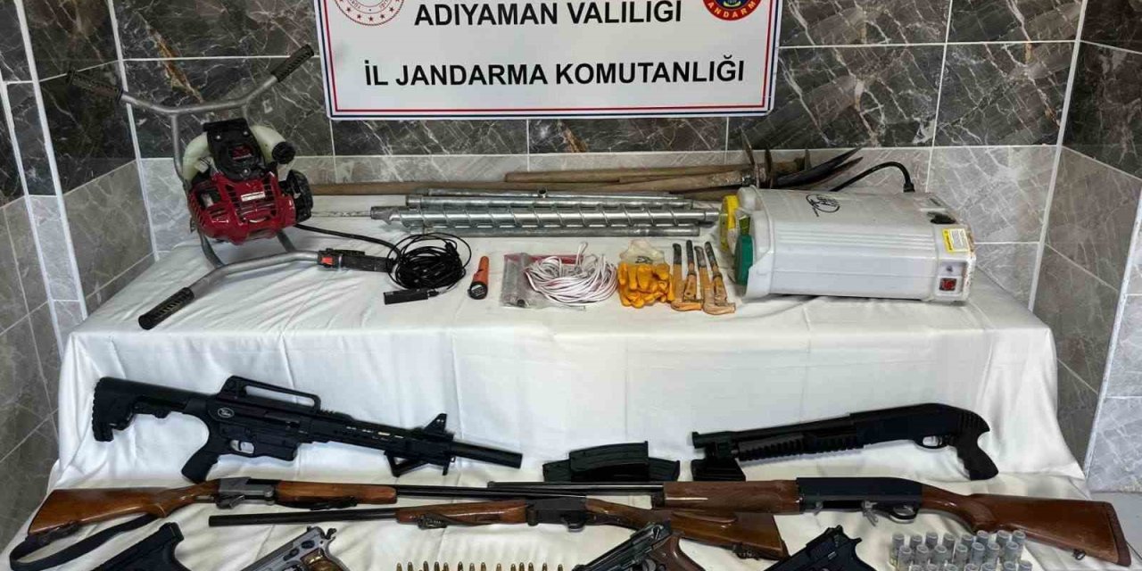 Adıyaman’da kaçak kazıya jandarma baskını: 6 kişi yakalandı