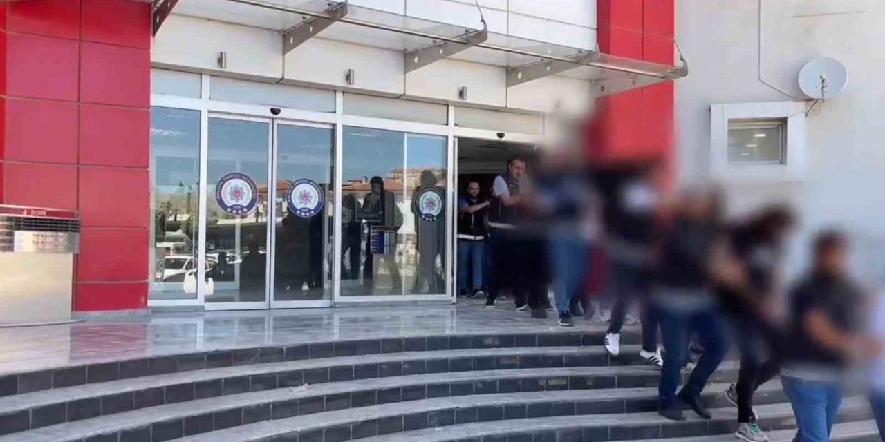 Malatya’da torbacılara darbe: 17 şüpheliden 15’i tutuklandı
