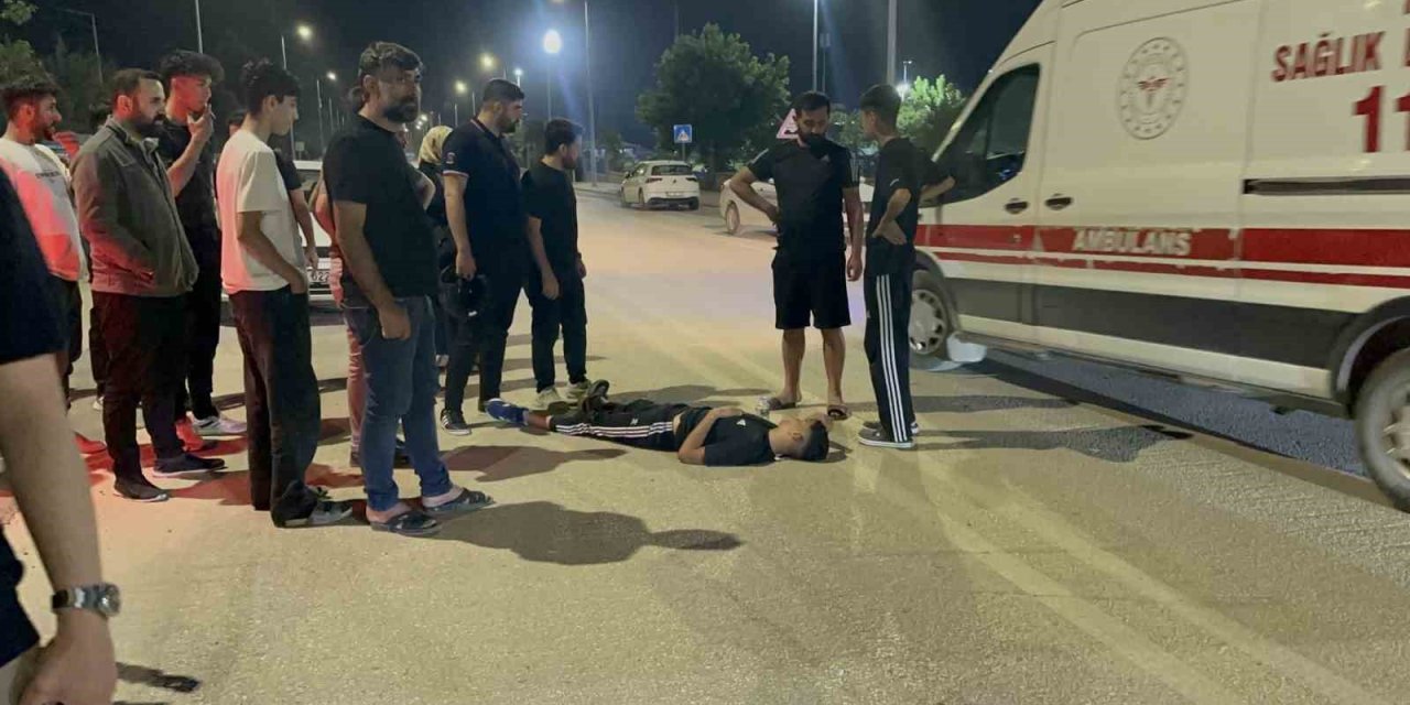 Adıyaman’da otomobil ile motosiklet çarpıştı: 1 yaralı