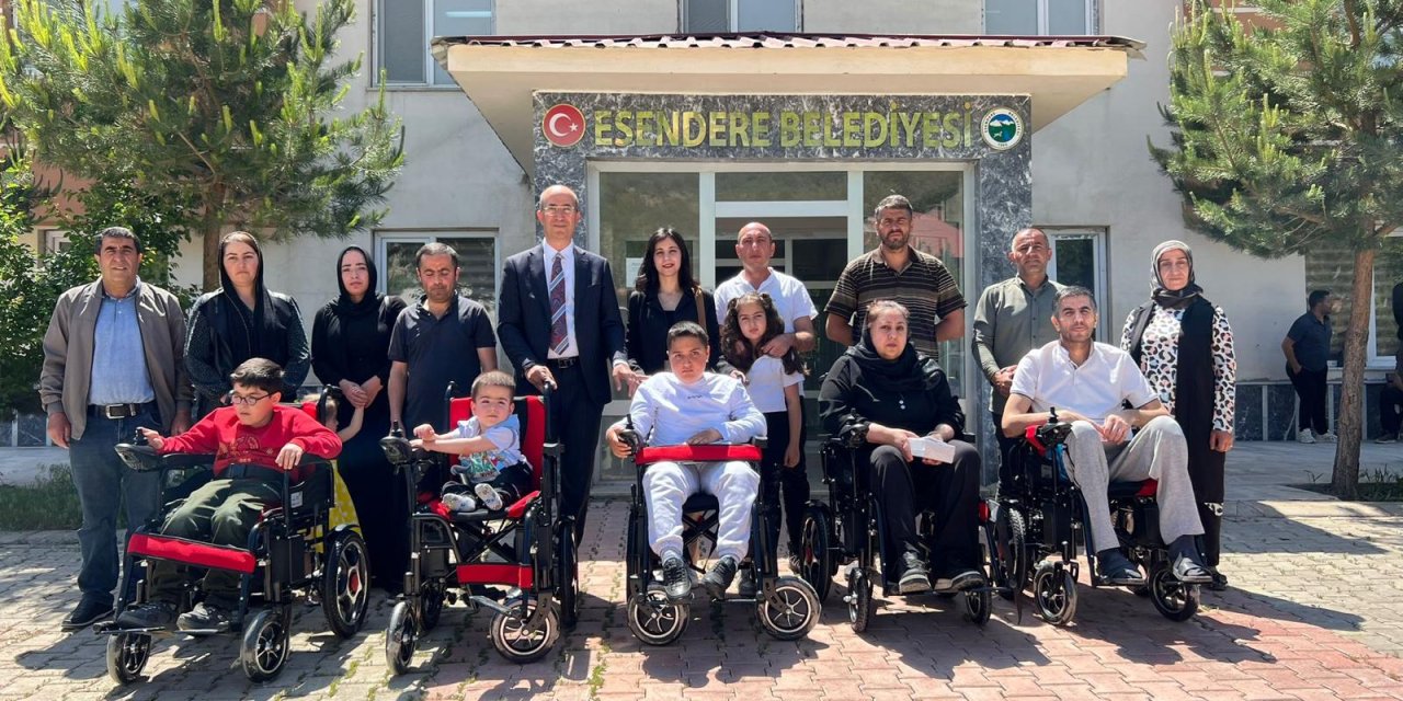 Esendere Belediyesi 6 yılda 70 vatandaşa akülü araç sağladı