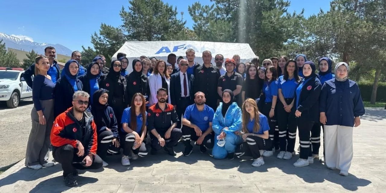 EBYÜ’de KBRN ve yangın tatbikatı düzenlendi