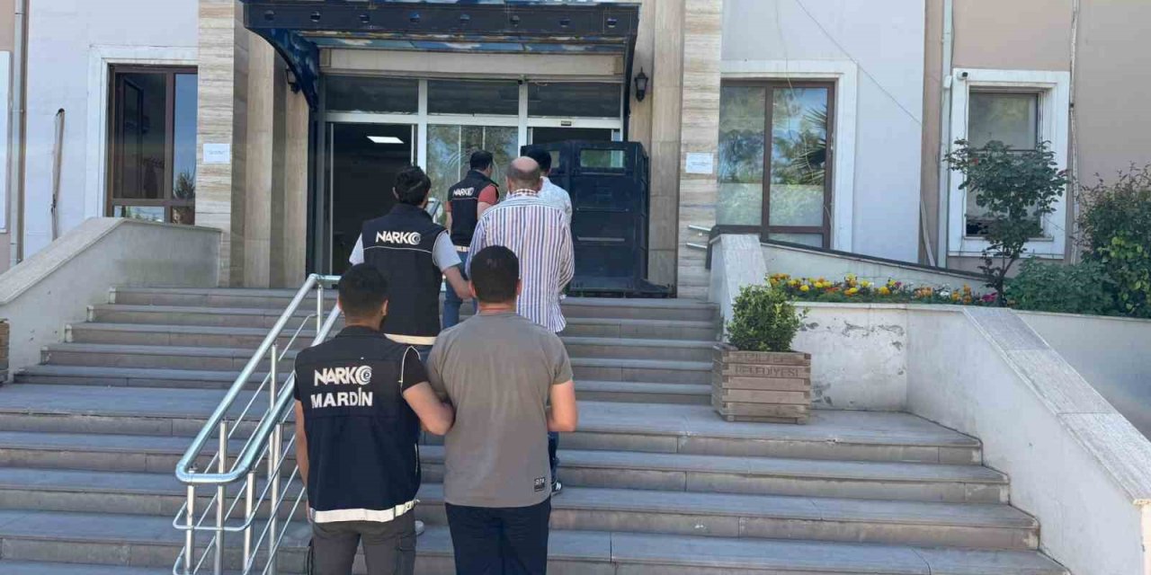 Mardin’de uyuşturucu operasyonu: 4 tutuklama