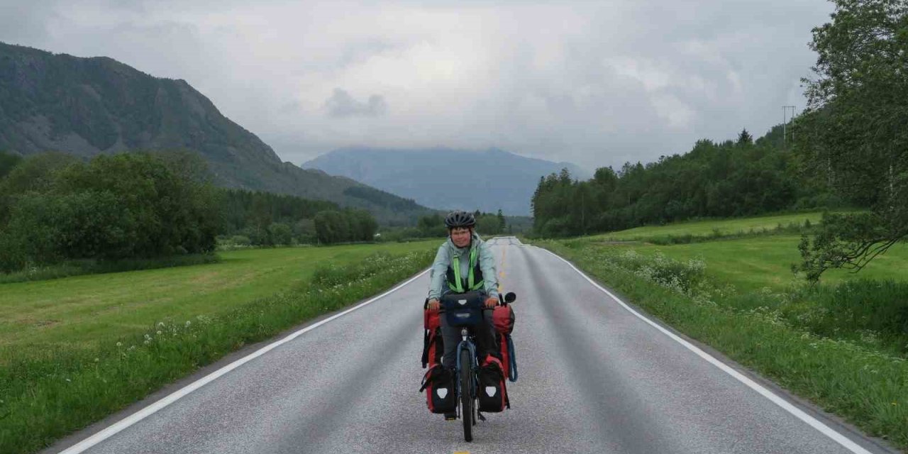 2 yılda 33 bin kilometre pedal çevirdi