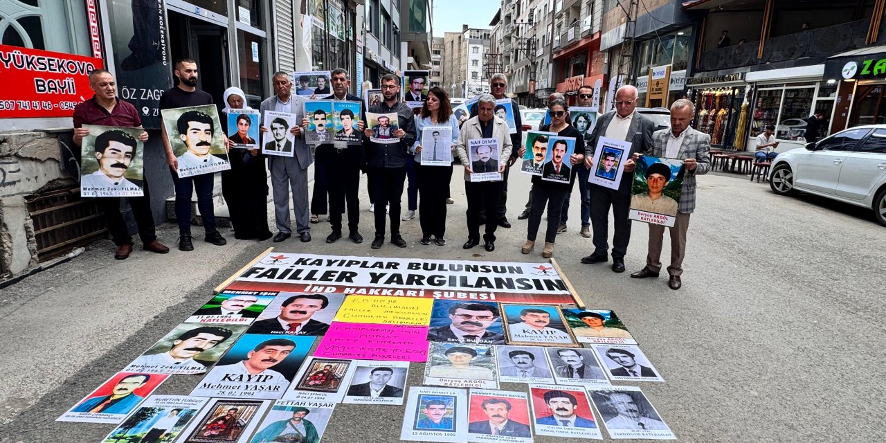 İHD Hakkari ve kayıp yakınları, Yılmaz Erdoğan’ın amcası için adalet talep etti