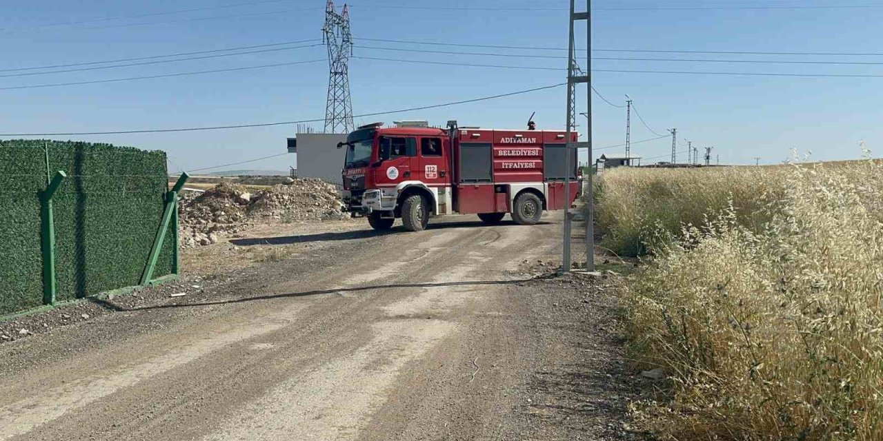 Ekili alan yanında çıkan yangın çıktı