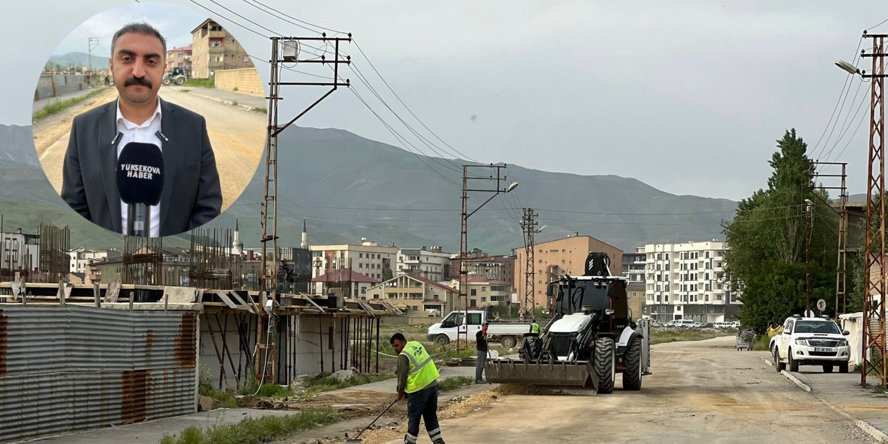 Yüksekova’da doğal gaz çalışmaları devam ediyor