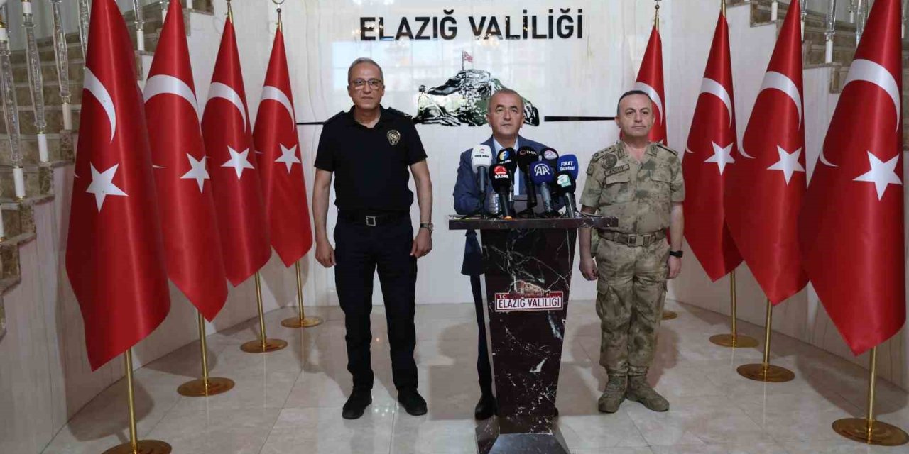 Vali Hatipoğlu: Elazığspor-Vanspor maçında 3 bin 66 personel görev alacak