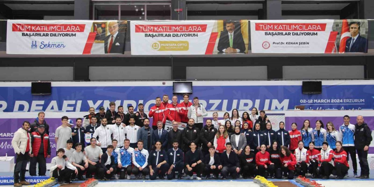 Erzurum Curling Arena, Uluslararası turnuvaya ev sahipliği yaptı