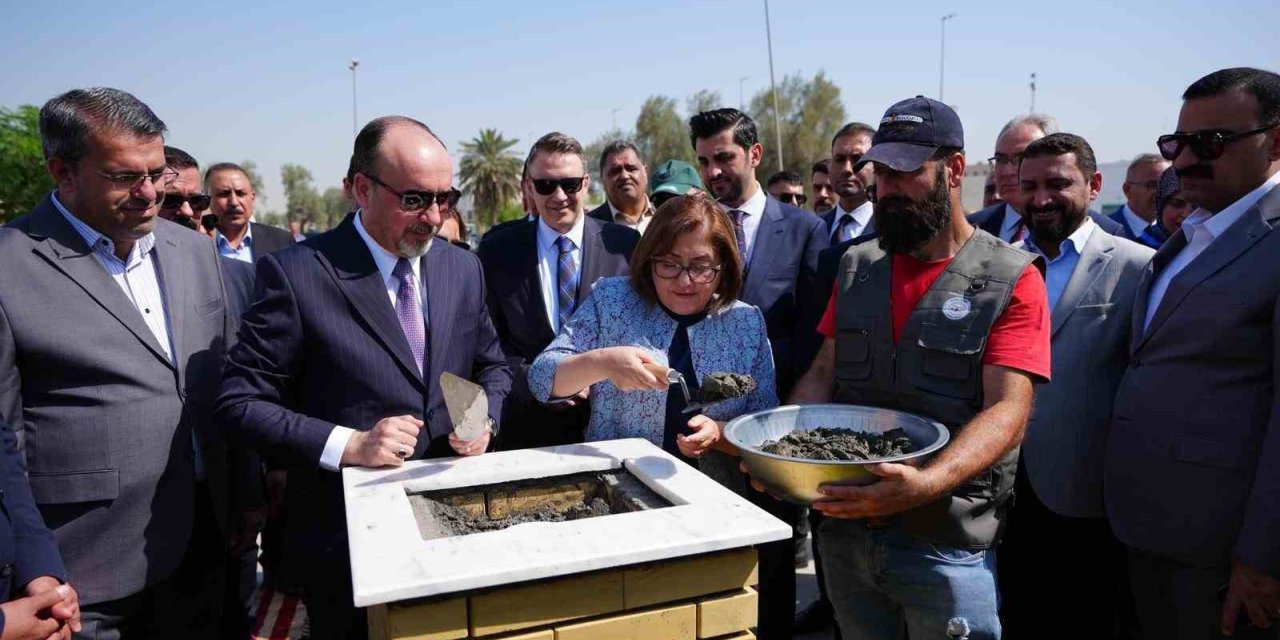 Gaziantep’ten Bağdat’a 5 bin fidan hediyesi