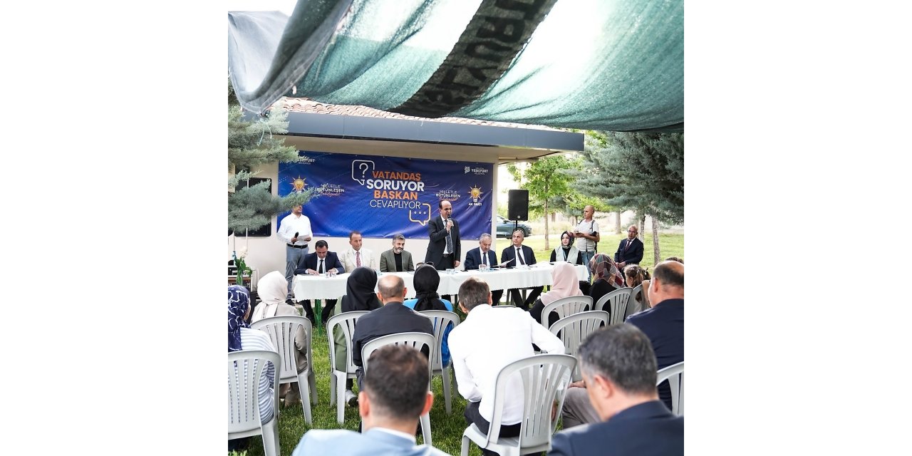 Yeşilyurt’ta ortak akılla güzel geleceğe yürünüyor