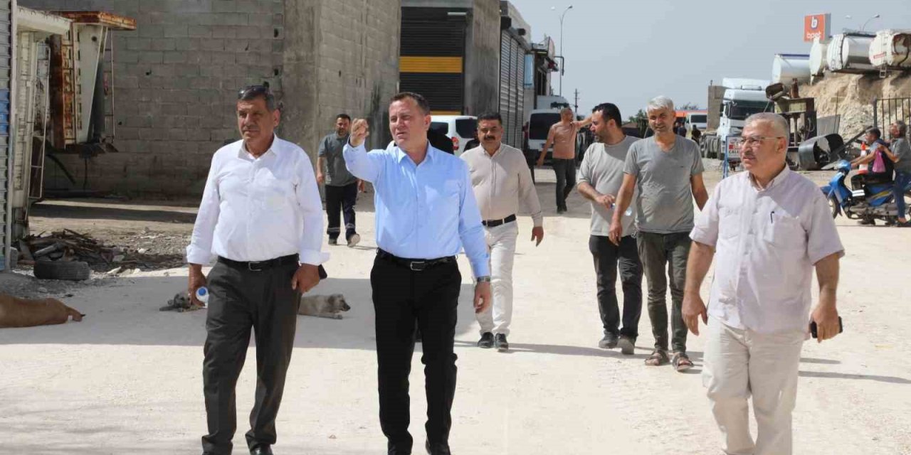 Doğan, Nizip’te çalışmaları yerinde inceledi