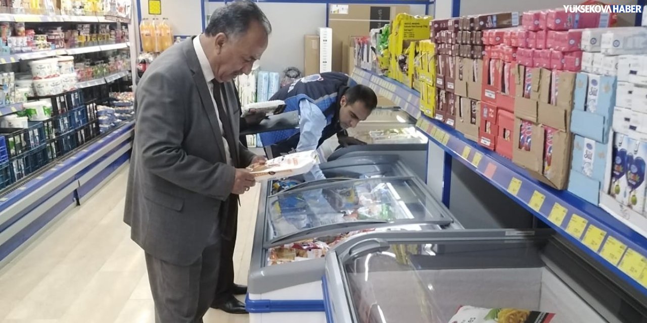 Hakkari’de bayram öncesi market denetimleri sıklaştı