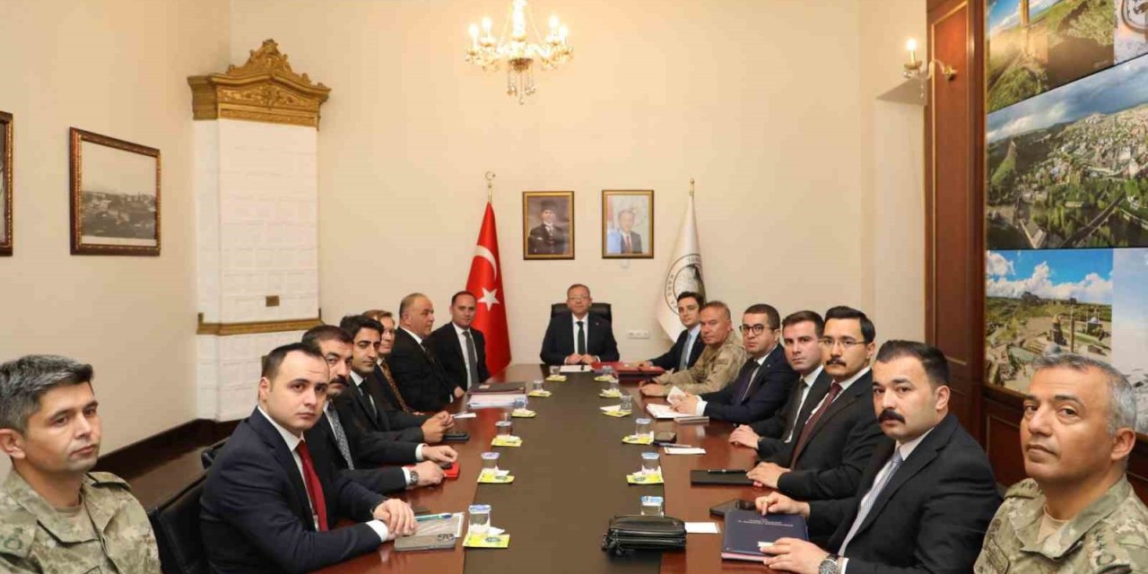 Kars’ta, "İl Güvenlik ve Asayiş Koordinasyon" toplantısı