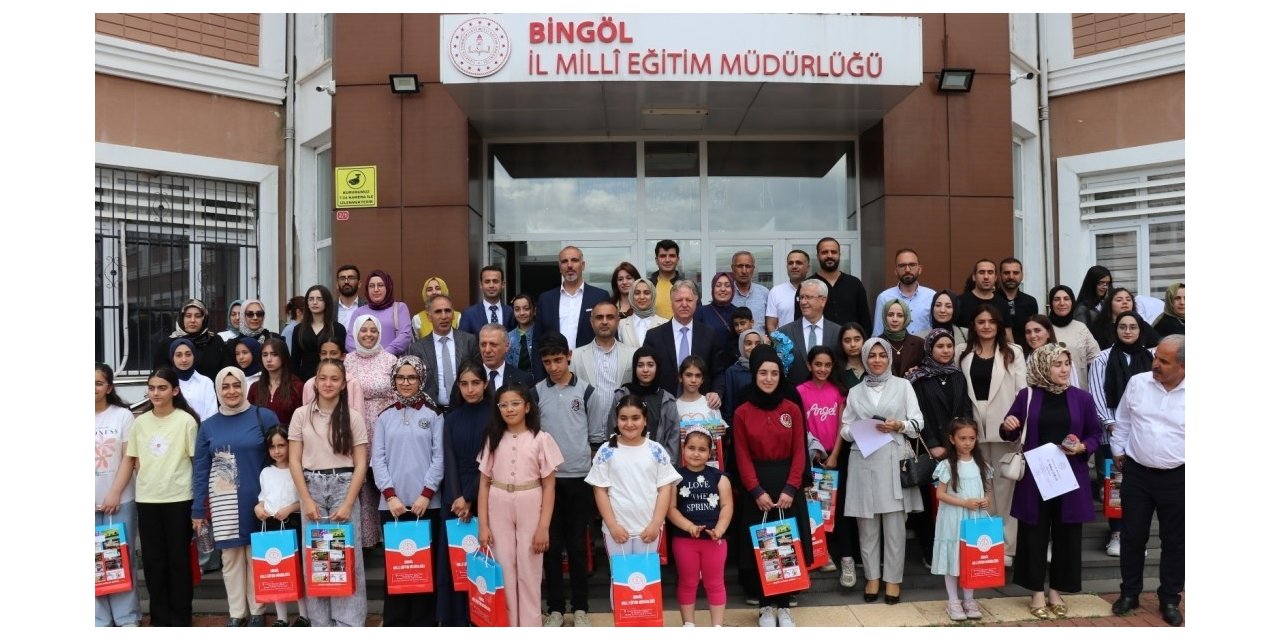 Bingöl’de Dilimizin Zenginlikleri Projesi ödül töreni yapıldı