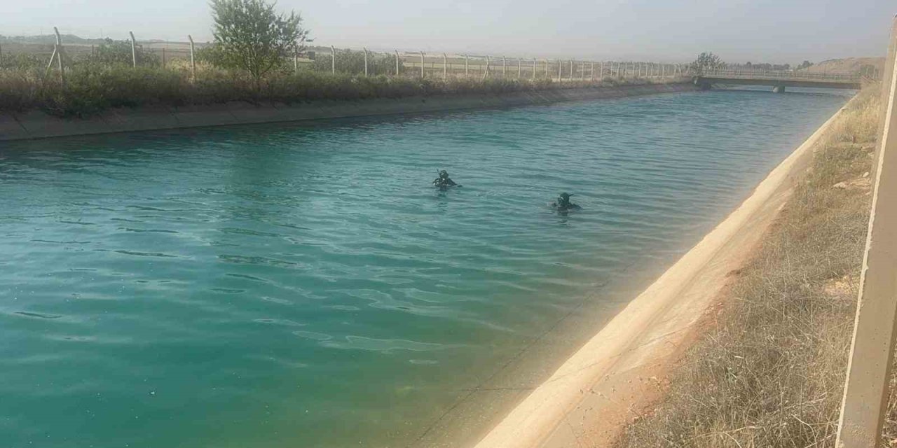 Şanlıurfa’da sulama kanalında kaybolan çocuğu arama çalışmaları 3’üncü gününde sürdü