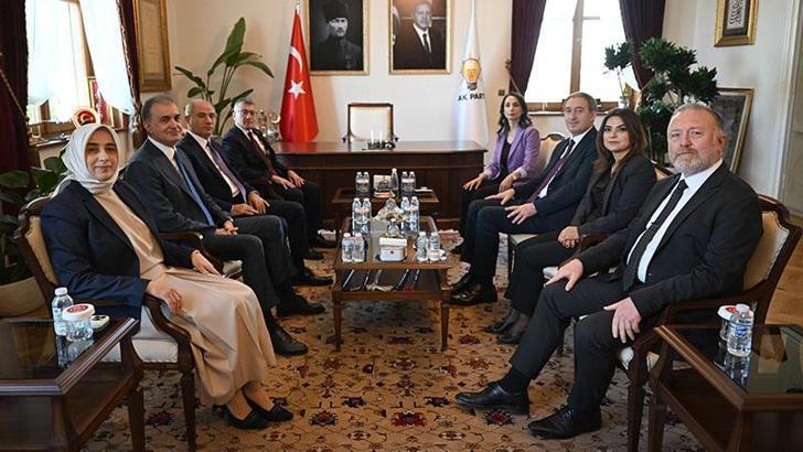 DEM Parti, AK Parti'yi ziyaret etti