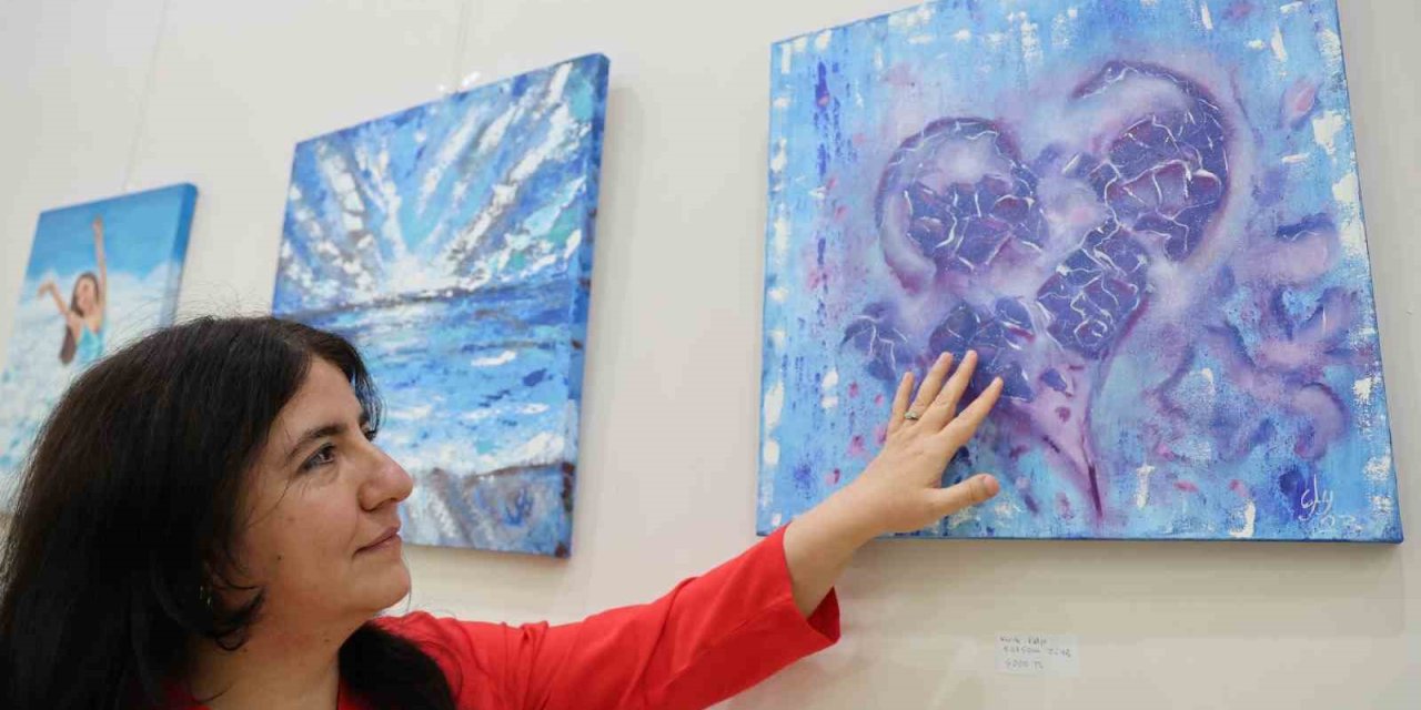 Biyopsiden sanata: Uzman doktordan ilham veren tablo