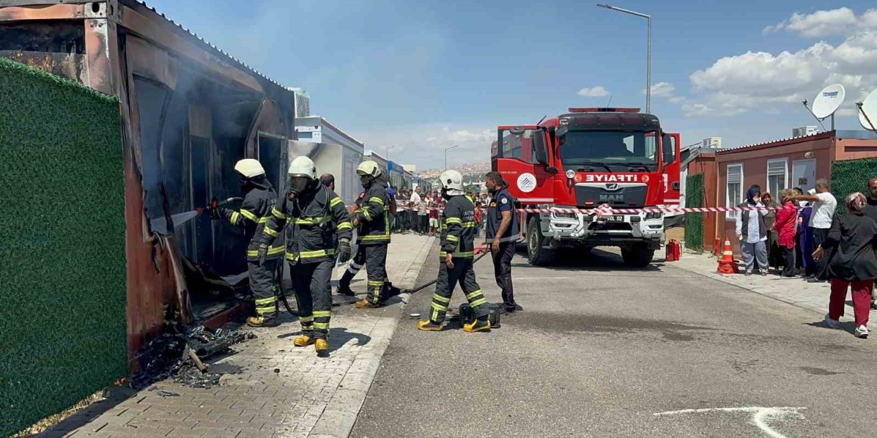 Adıyaman’da yangın