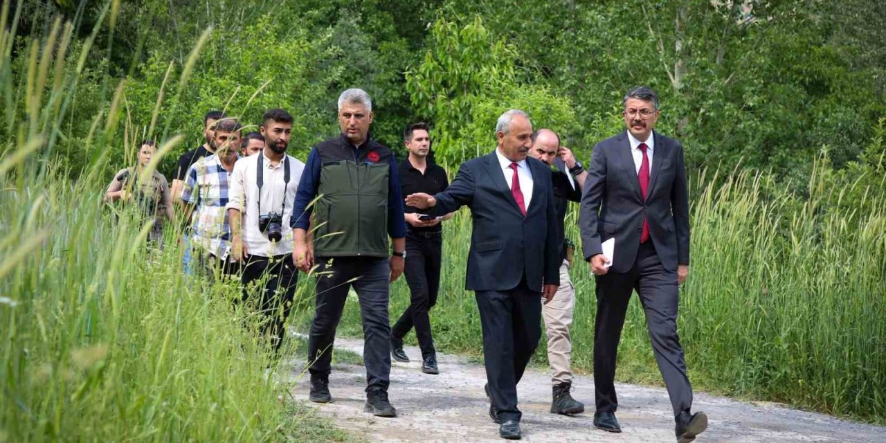 Vali Çelik: Bu toprakları birlikte yeşerteceğiz
