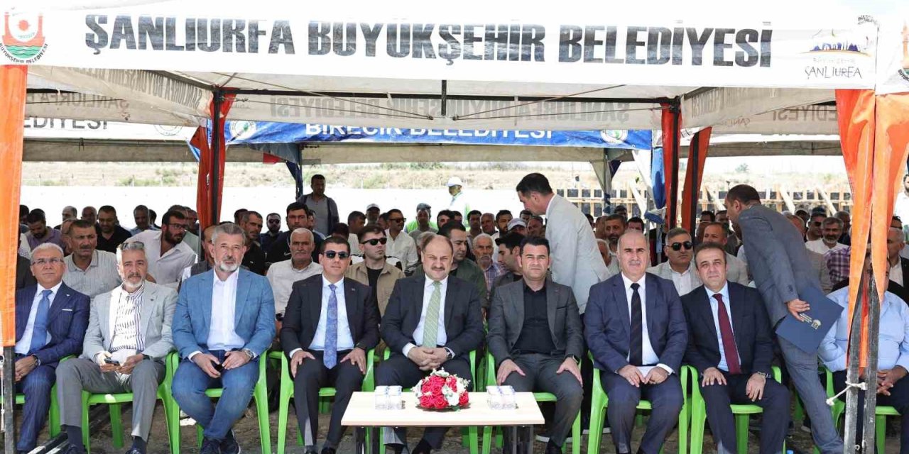 Birecik ilçesinde yarım asırlık hasret sona eriyor
