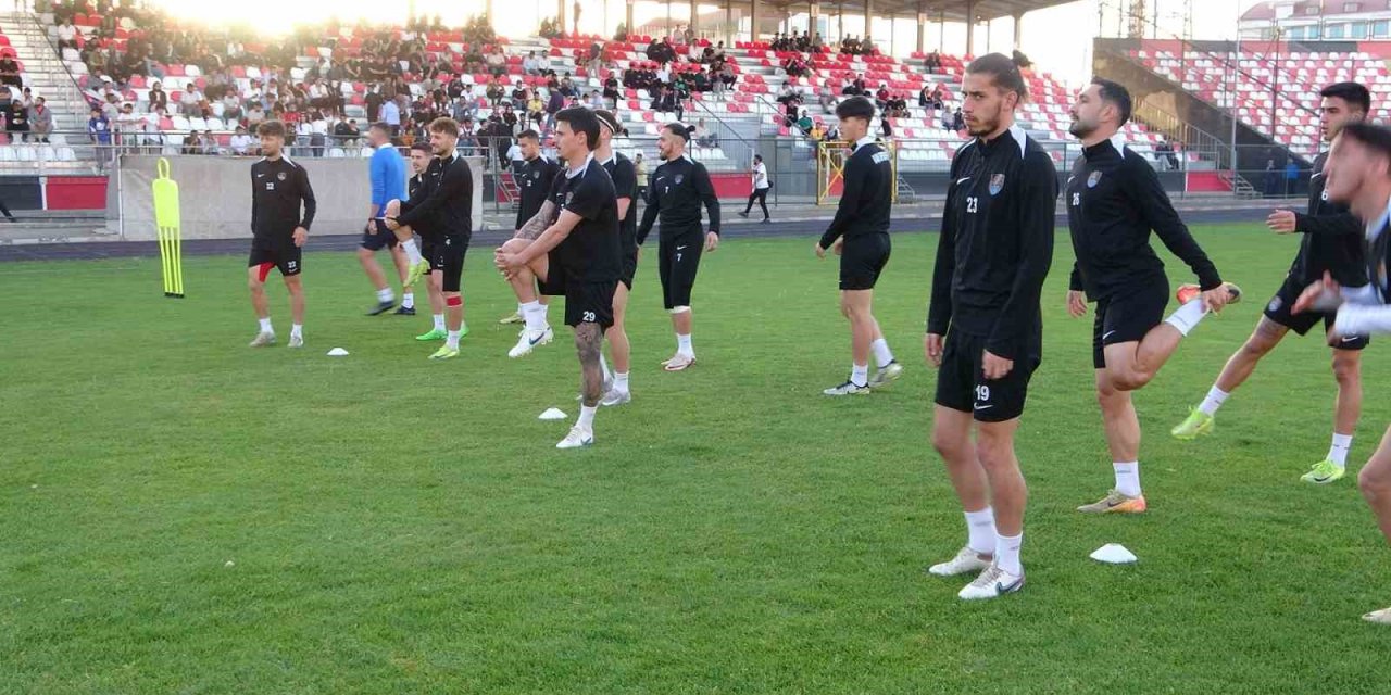 Vanspor, final maçı öncesinde son provasını yaptı