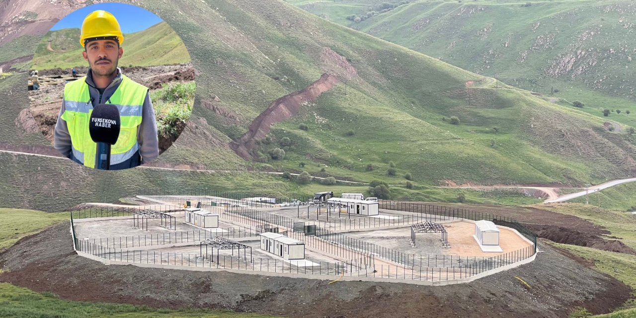 Yüksekova’da 1500 hayvan kapasiteli barınak için çalışmalar sürüyor