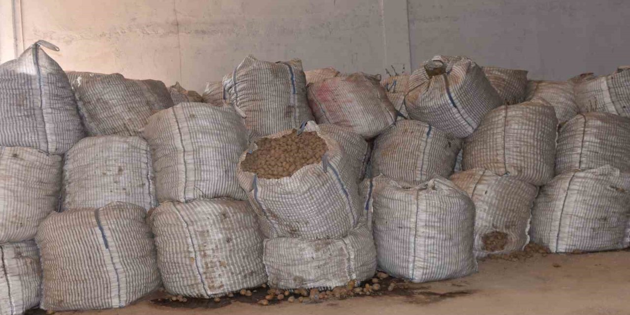 Bitlis'te binlerce ton patates alıcı bekliyor