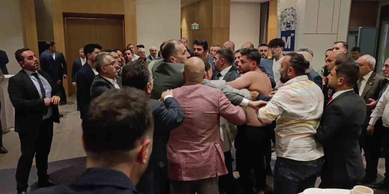 Erzurum’daki seçimde kavga