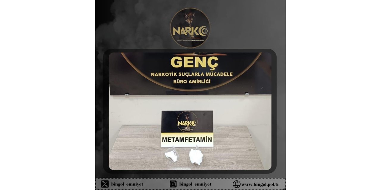 Bingöl’de uyuşturucu madde yakalandı