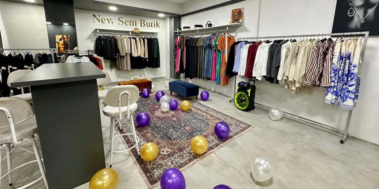 Yüksekova’da “New Sem Butik” isimli iş yeri açıldı
