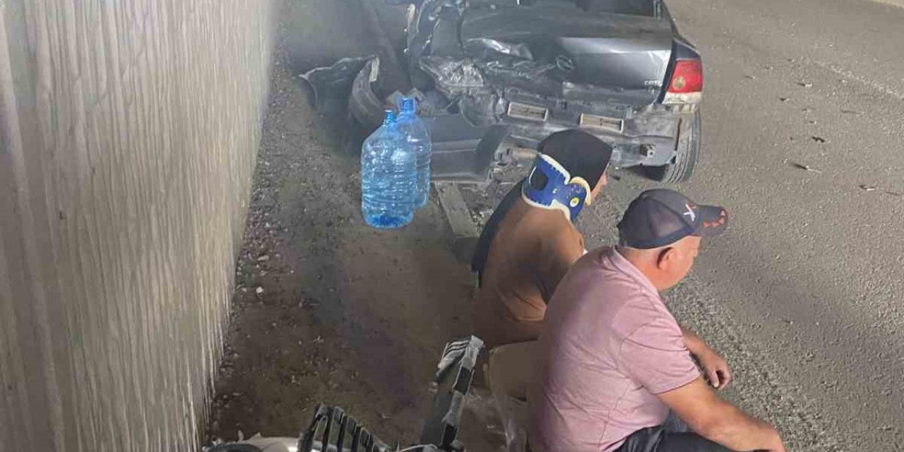 Elazığ’da trafik kazasında 4 kişi yaralandı