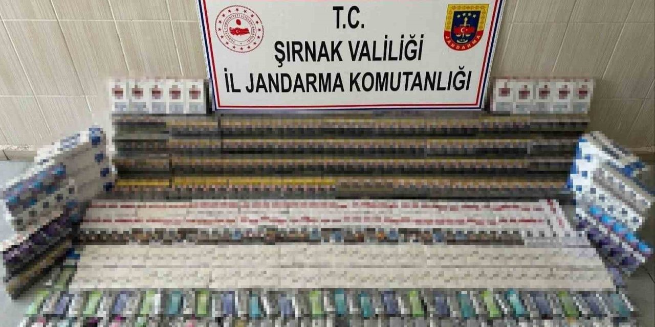 Şırnak’ta 5 milyon değerinde gümrük kaçağı ürün ele geçirildi