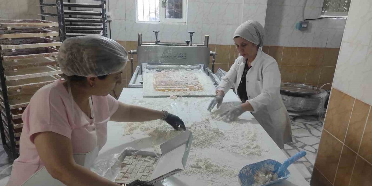 Batman’da girişimci kadınlar, lokum üretimi ile uğraşıyor