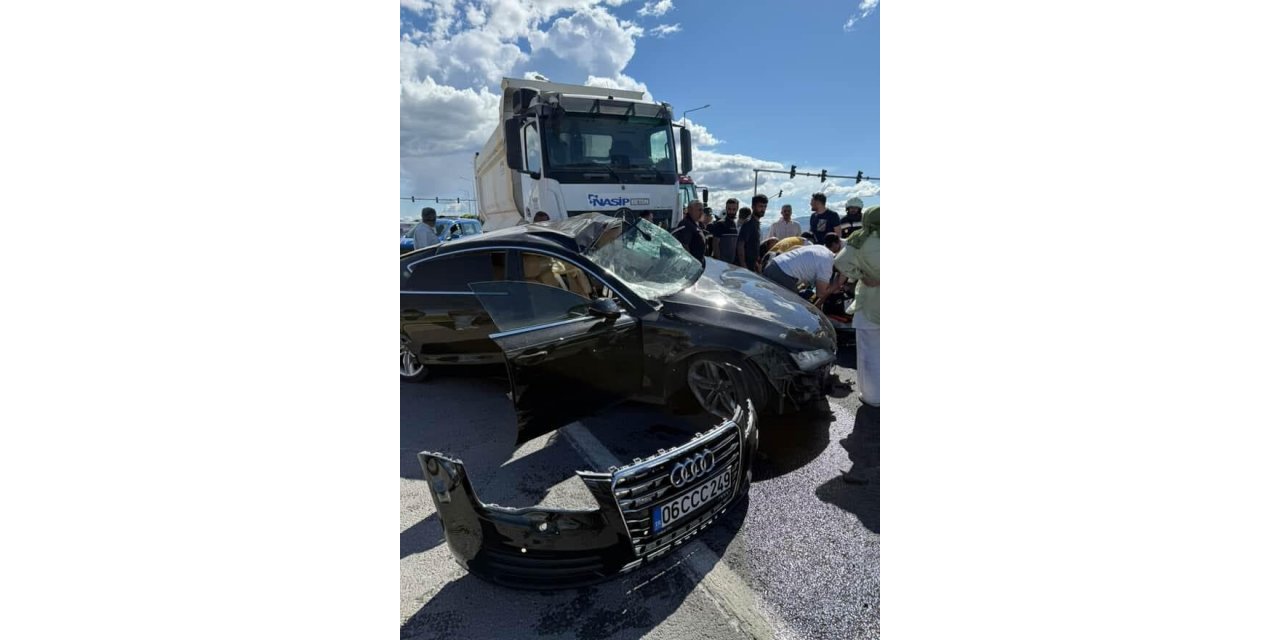 Elazığ’da kaza: 2 yaralı