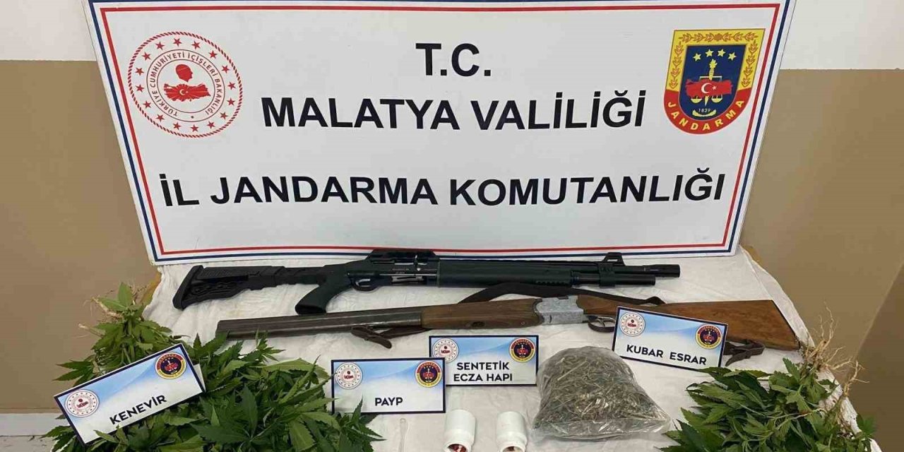 Malatya’da uyuşturucu operasyonu: 6 gözaltı