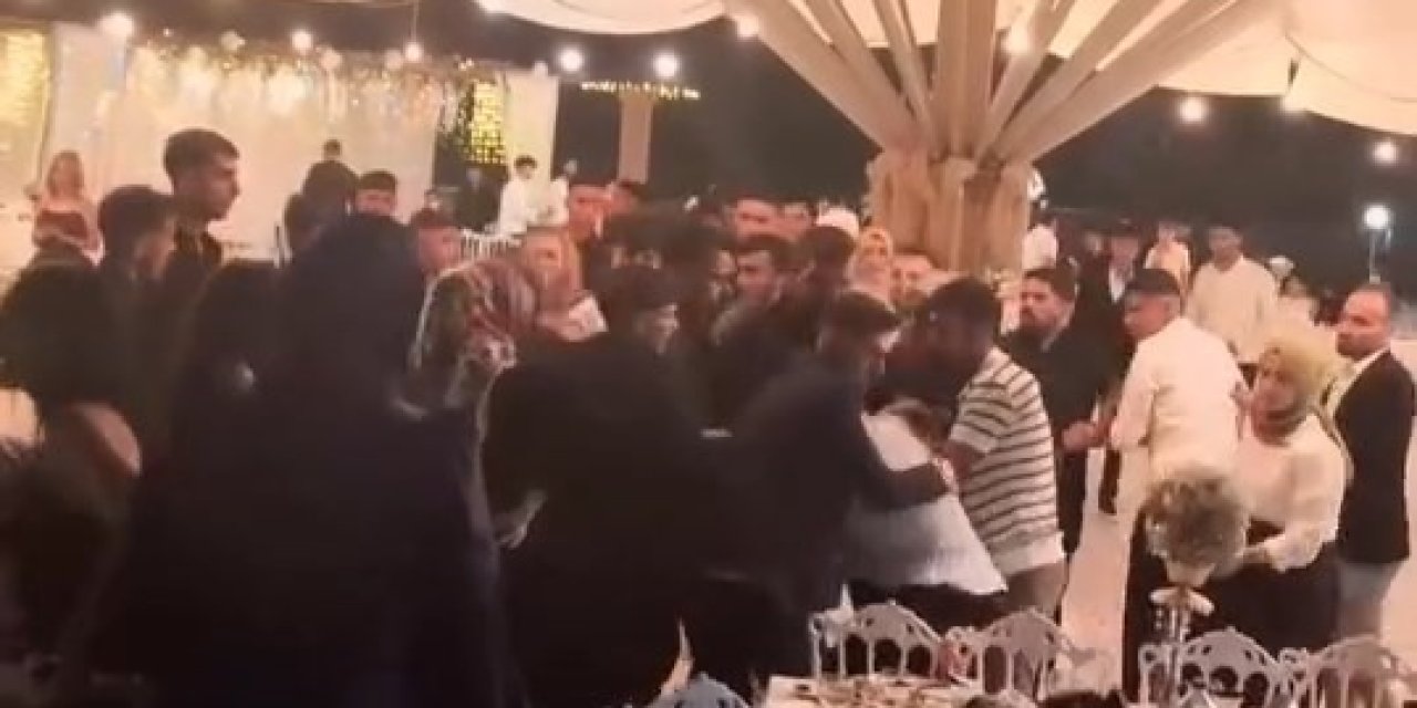 Elazığ’da mezuniyet töreninde kavga