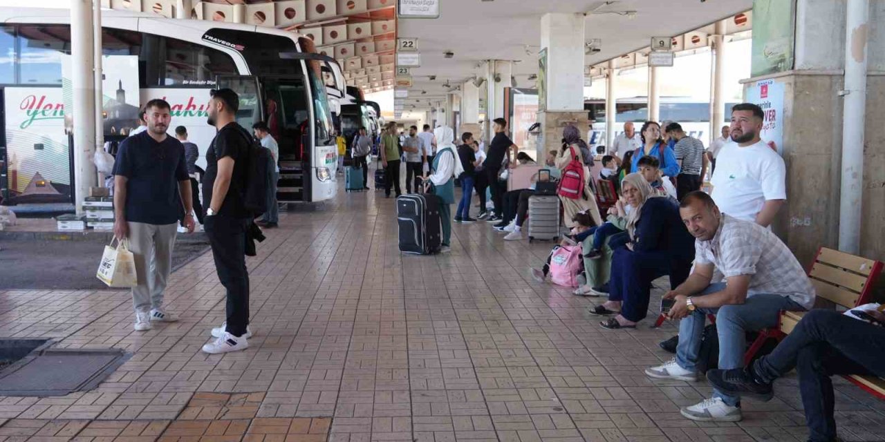 Gaziantep'te Kurban Bayramı yoğunluğu oluştu