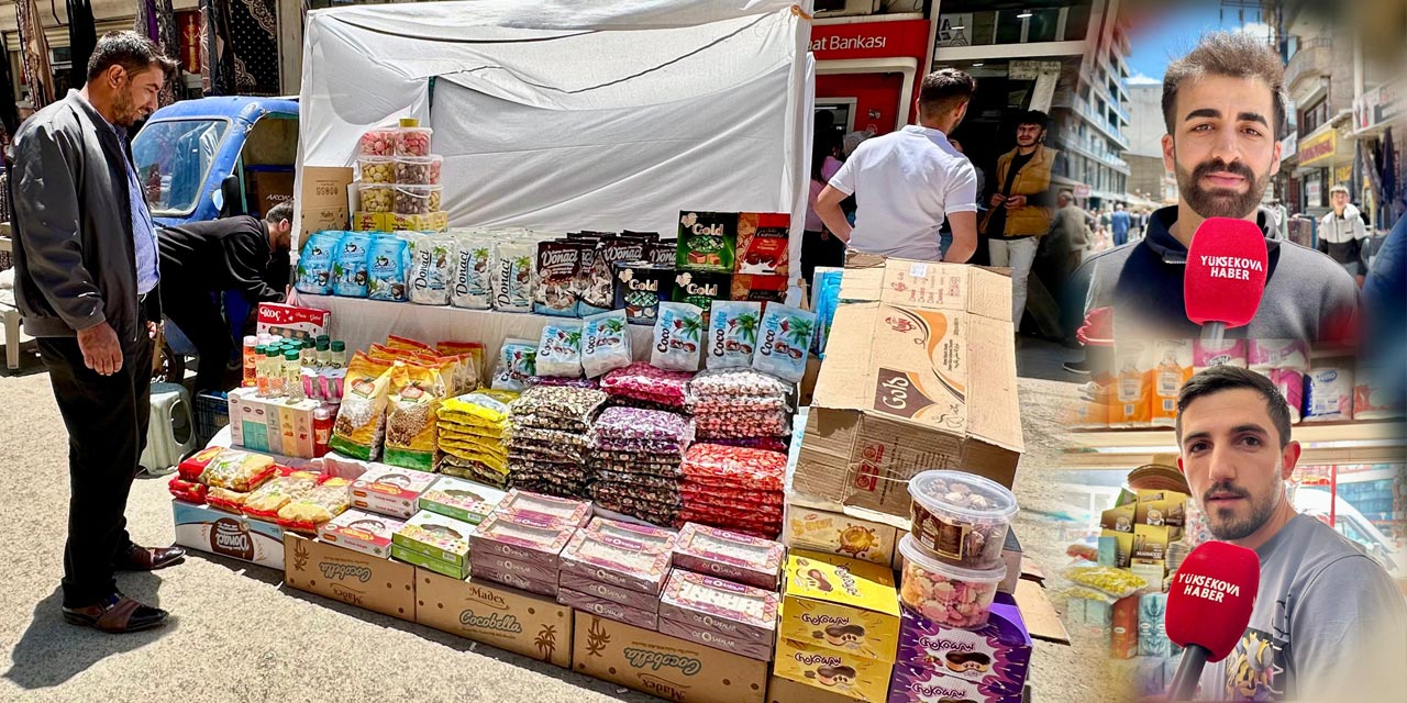 Yüksekova’da bayram şekeri satışları yıldan yıla azalıyor